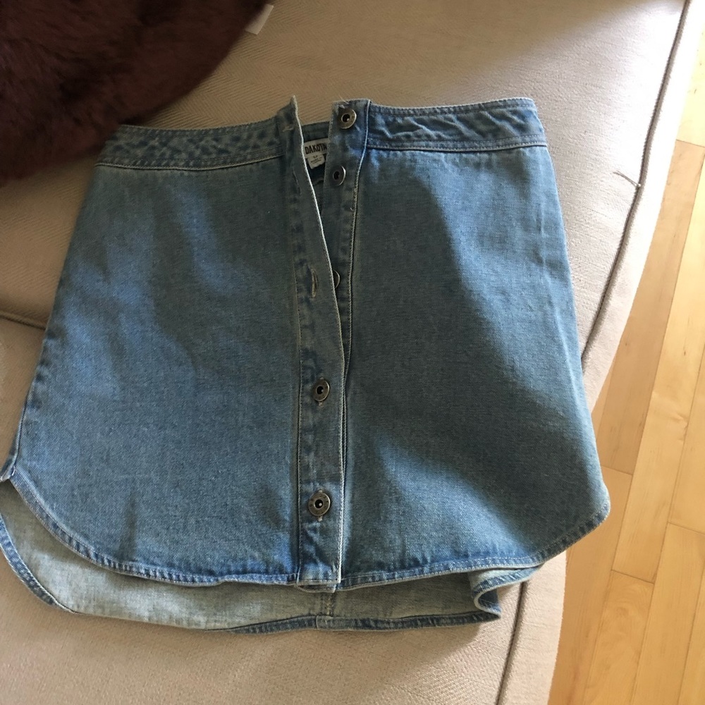 Jean skirt from NORDSTROM